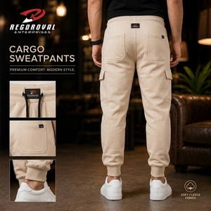 Pantalones deportivos con cordón ajustable, ideales para correr, sesiones de gimnasio y comodidad diaria, pantalones deportivos para hombre. - Product Image 2