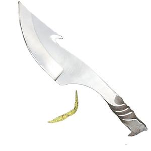 Couteau médiéval de haute qualité, forgé à la main en acier à haute teneur en carbone, style antique, couteau utilitaire médiéval à lame pleine, avec étui en cuir - Product Image 1