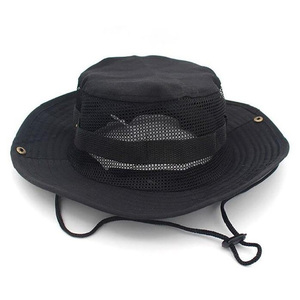 Sombrero Boonie de Ala Ancha al por Mayor, Transpirable, con Malla, Protección Solar, para Pesca, Senderismo, Safari, OEM, MOQ - Product Image 1