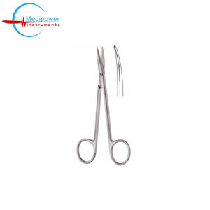 Tijeras Estándar Stevens para Disección Delicada, Acero Inoxidable, Hojas Curvas y Rectas de Precisión, Tijeras para Cirugía Plástica - Product Image 3