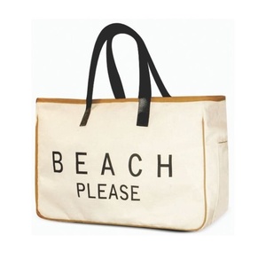 Custom Logo Possible Highest Selling Eco-Friendly Canvas Tote <b>Bag</b> <b>Large</b> Size Hand Carry Shopping <b>Bag</b> for Beach Use from India - Product Image 1