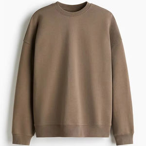 Sweat-shirt décontracté personnalisé pour femme, style streetwear, hiver, épaules tombantes, imprimé en relief, coupe oversize, 100% coton molletonné, séchage rapide - Product Image 5