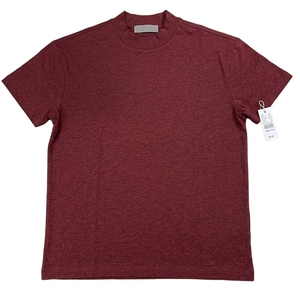 T-shirt pour homme 100% coton, manches courtes, décontracté, respirant, confortable, couleur unie, coupe ajustée, jersey basique, léger - Product Image 4