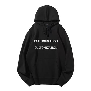 เสื้อฮู้ดผ้าฟลีซระบายอากาศได้ดีสำหรับผู้ชาย ปรับแต่งโลโก้และลวดลายได้ ผลิตจากโพลีเอสเตอร์/คอตตอน แฟชั่นเสื้อฮู้ด - Product Image 1