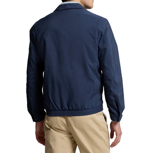 Veste coupe-vent légère pour homme Premium Bi Swing Navy, style classique OEM personnalisé, pour le golf, le streetwear décontracté, vêtement d'extérieur d'automne, en microfibre - Product Image 2