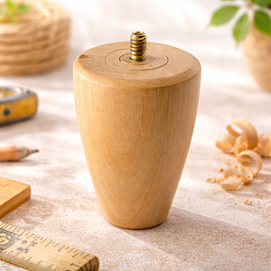 Wooden Furniture Legs Replacement <b>Sofa</b> Feet Natural Wood Cabinet <b>Table</b> Chair Legs Bulk Manufacturer - Product Image 4