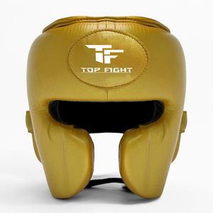 Casco de Boxeo de PU al por Mayor, Protector de Cabeza Completo, Protector Facial para Boxeo, Taekwondo, Protector de Cabeza Personalizado - Product Image 1