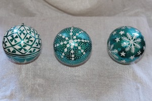 JBM Handmade Plastic Green Lemon <b>Christmas</b> Ball 6cm Painted Environment-Friendly Hanging Decoration <b>Boxed</b> Mall Decorations - Product Image 4