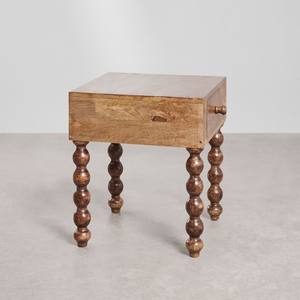 Mesita de noche rectangular Vandana Nova Neo 45x50 cm en madera de mango - Product Image 3