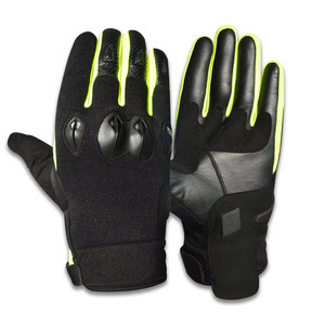 High Quality Summer Full Finger Riding <b>Gloves</b> Urban Style Denim Motorbike <b>Leather</b> Breathable Motorcycle <b>Gloves</b> for <b>Men</b> - Product Image 6