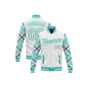 Varsity <b>Jacket</b> for <b>Men</b> Heat Transfer Printing Team Name Number Front Back Design Casual Winter Breathable <b>Letter</b> - Product Image 1