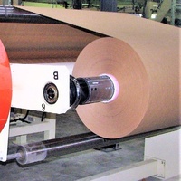 MF Melaminharz-Impregnationslinie für HPL / Dekorative Laminatplatten / Bodenbeläge und Unterlagen