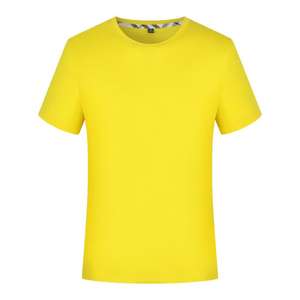 T-shirts personnalisés en gros avec votre logo de marque, 95% coton, 5% élasthanne, t-shirts unis pour hommes, t-shirts décontractés pour hommes - Product Image 3
