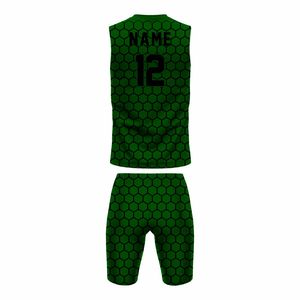 Nouvel ensemble uniforme de football américain 7v7 à col ras du cou pour entraînement d'équipe, confortable, avec impression par sublimation OEM - Product Image 2
