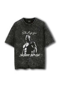 Camisa Oversize para Hombre con Diseño Gráfico Serigrafiado, Manga Corta, Estilo Urbano, Corte Holgado, Textil de Alta Densidad - Product Image 3