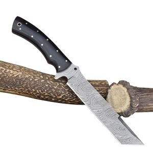 Cuchillos de Caza Hechos a Mano con Hoja Fija Afilada, Construcción de Acero Duradero, Mango Ergonómico para Campismo, Senderismo y Supervivencia al Aire Libre - Product Image 3