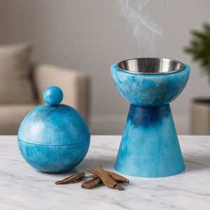 Classic Middle Eastern Style Bakhoor Incense Burner Premium Resin Religious Use Eco-Friendly Incense Burner Customised Regular - Product Image 3