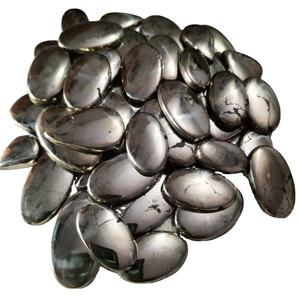 ที่มีคุณภาพสูงได้รับการรับรอง IGI หินควอตซ์หลวมคริสตัลพลอยธรรมชาติสีทองไพไรต์ขัดเรียบเนียนเอฟเฟกต์แสงสำหรับเครื่องประดับ - Product Image 6