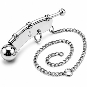 Silbato de tripulante plateado, tubo de llamada para tripulante, artículo de regalo con acabado plateado, silbato de tripulante de la India - Product Image 1