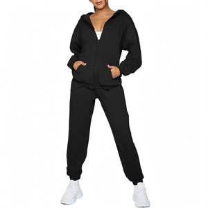 Conjunto Deportivo SPINE CRAFT para Mujer, Sudadera con Capucha y Cremallera Completa, Transpirable, Ecológico, de Manga Larga, para Entrenamiento y Gimnasio, Moda de Invierno - Product Image 4