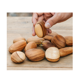 Galets en bois écologiques, pierres naturelles pour la décoration intérieure et la vente en gros - Product Image 3