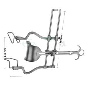 Retractor Abdominal Balfour quirúrgico más vendido Retractores de cirugía general de hoja central completa - Product Image 1
