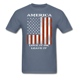 T-shirt décontracté à manches courtes et col rond pour homme, imprimé drapeau américain Victory, coupe classique, 100 % coton jersey doux 320 g - Product Image 2