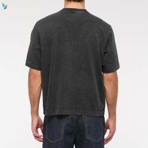 เสื้อยืดคอกลมโอเวอร์ไซส์ผ้าฝ้ายออร์แกนิค 100% แบบสั่งทำพิเศษ หนัก 220 กรัม ลายตัวอักษร สไตล์ลำลอง - Product Image 3