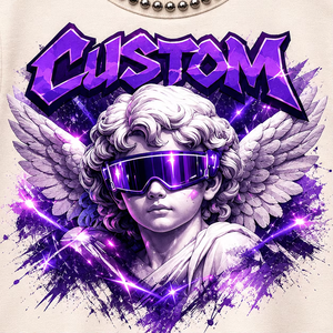 Débardeur personnalisé avec impression graphique en strass, 100% coton jersey, tissu doux, sans manches, t-shirt tendance unisexe, vente en gros OEM - Product Image 3