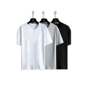 Camiseta Formal Personalizada de Algodón de Manga Corta con Serigrafía para Impresión de Logotipos, Personalización OEM/ODM - Product Image 1