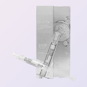 Cuidado facial Deycell Korean K-Beauty Dr Vita Slow-Aging 200 Glutathione Shot 5ml Hecho en Corea Suero antienvejecimiento unisex - Product Image 3