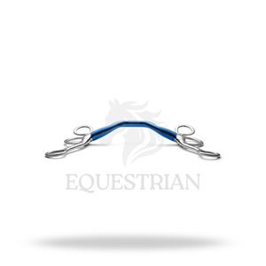 Bridon de cheval Mullen à gueule basse argentin, équipement d'équitation - Product Image 3