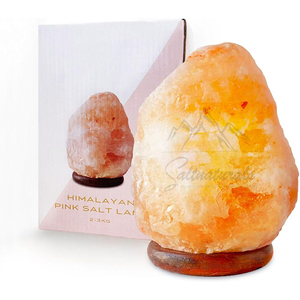 Lámpara de Sal del Himalaya de Diseño Elegante, Pieza Decorativa, Iluminación Cálida, Lámpara de Sal del Himalaya para Decoración del Hogar - Product Image 5