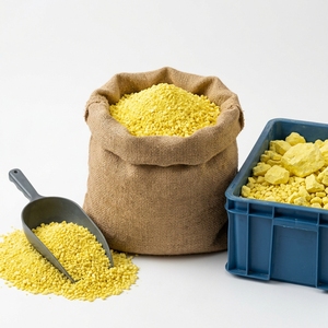 Soufre naturel en blocs, jaune vif, pour les marchés d'exportation, matière première agricole et industrielle, quantité fiable en vrac - Product Image 5