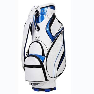 Bolsa de Golf Plegable y Desmontable de Cuero PU, Impermeable, Ligera, con Logotipo Personalizado, para Hombre - Product Image 1