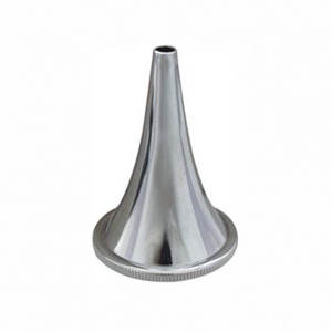 Spéculum auriculaire professionnel, accessoire d'otoscope, instrument d'examen auriculaire réutilisable en acier inoxydable de qualité médicale, pour usage clinique et domestique - Product Image 1