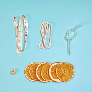 Orange slice <b>car</b> pendant aromatherapy <b>car</b> interior decoration pine cone bell handmade dried flower Christmas <b>ornament</b> - Product Image 6