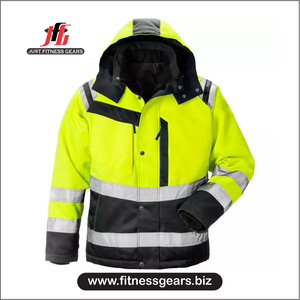 Veste de travail d'hiver respirante de haute qualité pour hommes et femmes, manteau industriel robuste à capuche, coutures renforcées, poches confortables - Product Image 1