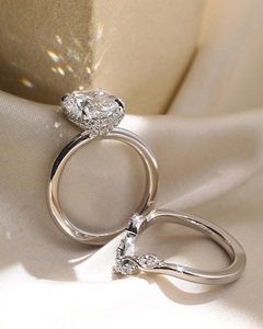 Anillos de Diamantes de Laboratorio de Lujo con Certificación IGI en Oro de 14K y 18K para Mujer, Joyería para Compromiso, Boda y Aniversario - Product Image 3