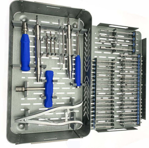 Kit d'Extraction de Vis Orthopédiques de Qualité Supérieure, 53 Pièces, pour Vis Cassées, en Acier Inoxydable, Manuel - Product Image 3