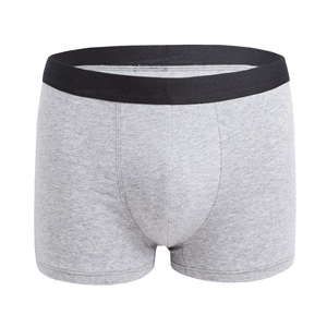Calzoncillos bóxer de cintura alta para hombre, de algodón y elastano, tejido transpirable, ecológico, corte deportivo - Product Image 6