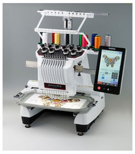 Machine à broder informatisée à tête plate 400x600mm, haute vitesse 1200 tr/min, pour casquettes et t-shirts, la plus vendue - Product Image 3