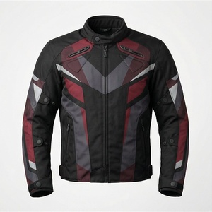 Vêtements de course moto de haute qualité pour hommes et femmes, veste en Cordura à manches longues, équipement de protection pour motards, durable, ajustement personnalisé, couleur personnalisée - Product Image 1