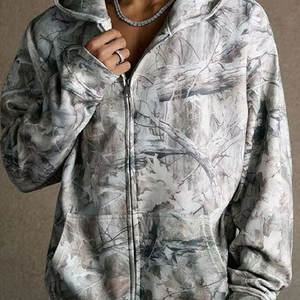 Conjunto de Sudadera con Capucha y Pantalones Deportivos Personalizados para Hombre, Transpirables, para Invierno, Estilo Urbano, 100% Algodón Grueso - Product Image 5