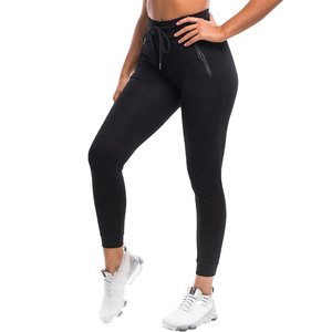 กางเกงวอร์มเอวยางยืดทรงหลวมขาบานผ้าฝ้ายสำหรับผู้หญิงใส่ในฤดูหนาว - Product Image 6