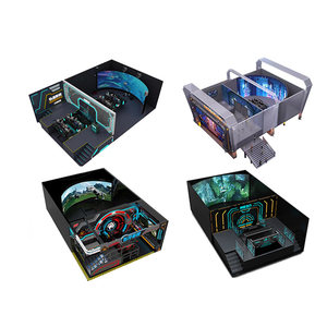 Cinéma VR d'intérieur avec sièges dynamiques à rail 4D/5D/7D/9D, structure métallique, écran incurvé 160°, théâtre de réalité virtuelle - Product Image 4