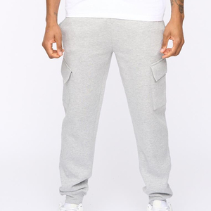 Pantalones Deportivos de Algodón para Hombre, Cintura Elástica con Cordón, Bolsillos Laterales, Estilo Casual para Otoño - Product Image 6