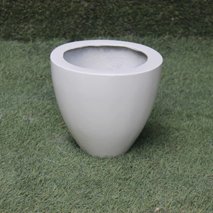 Petite jardinière de table pour usage intérieur, plantation directe, plantes artificielles, finition lisse, qualité export, prix abordable, en fibre. - Product Image 1