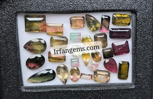 Lot de Tourmaline 100% Naturelle Taillée, Prix de Gros, Pierres de Tourmaline Artisanales de Petite Taille pour la Fabrication de Bijoux, Lot de Cristaux de Tourmaline en Vrac - Product Image 1