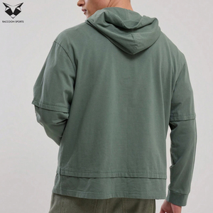 Nuevo Producto Sudadera con Capucha de Manga Larga, Estilo Doble Capa, Unisex, Forro Polar Grueso, Sudadera con Capucha para Calle, Estilo Informal - Product Image 4